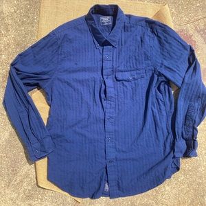 Blue Abercrombie & Fitch Button Down